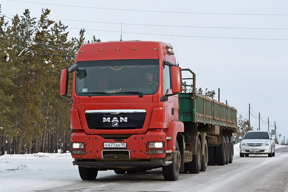 Саха (Якутия), № Н 477 ВА 05 — MAN TGS ('2007) 33.440