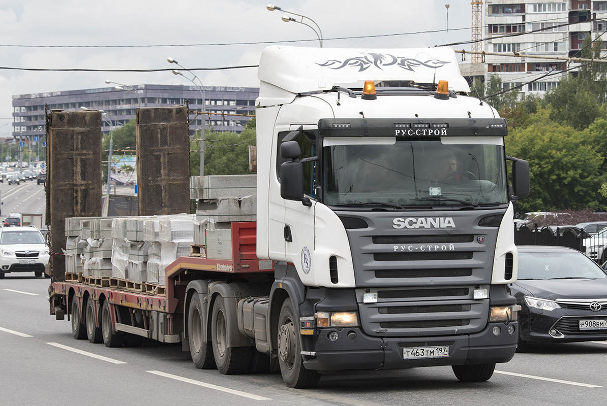 Москва, № Т 463 ТМ 197 — Scania ('2004) P380