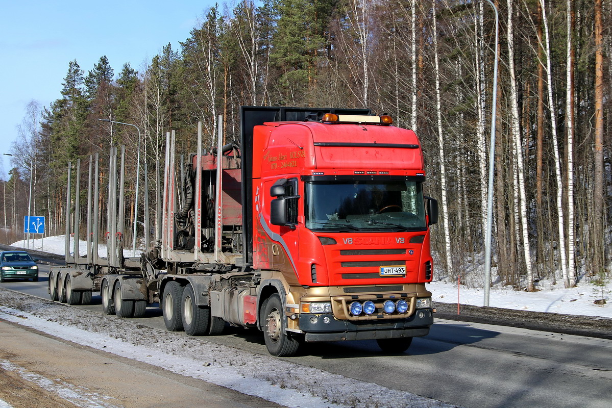 Финляндия, № JHT-493 — Scania ('2004) R580