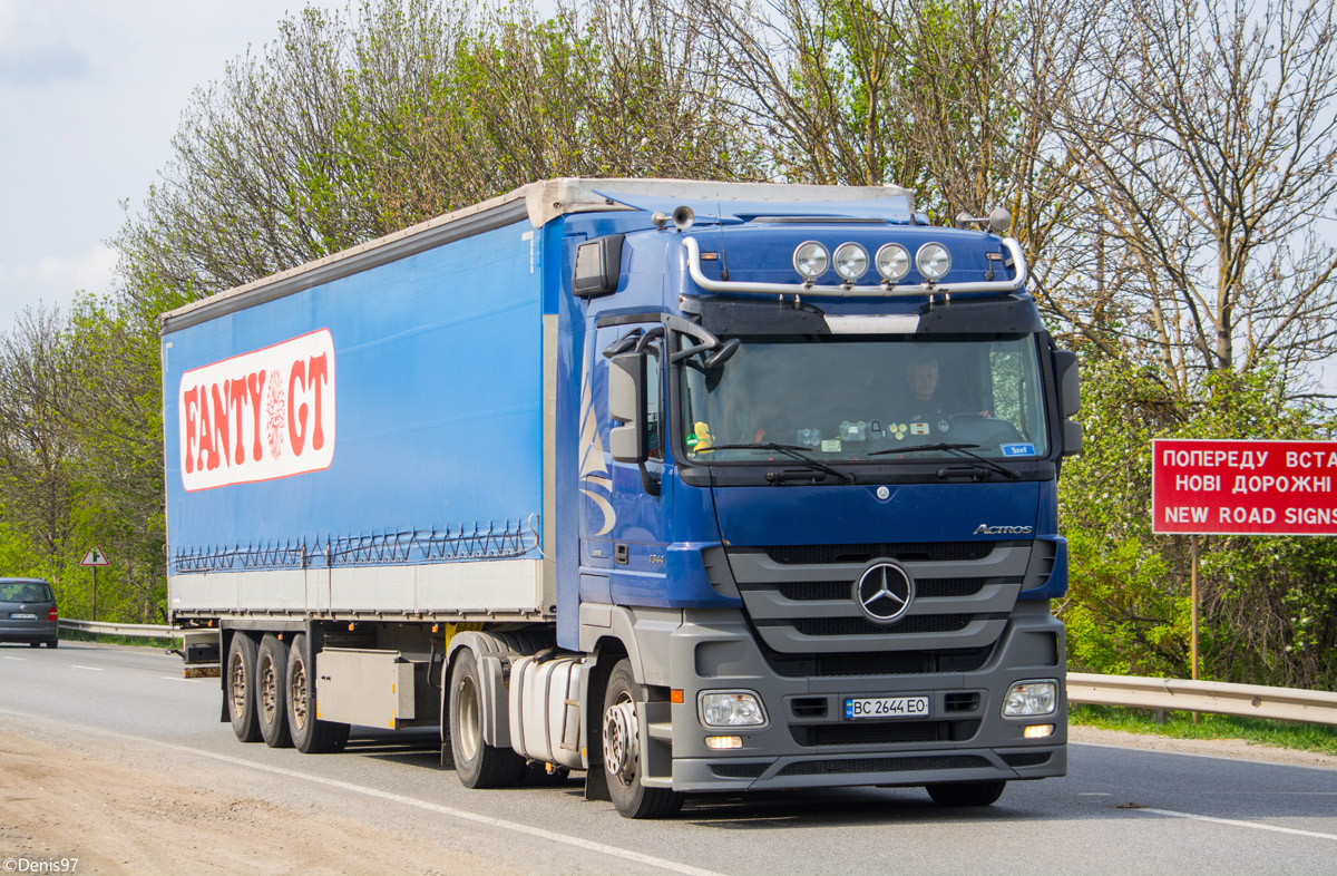 Львовская область, № ВС 2644 ЕО — Mercedes-Benz Actros ('2009) 1844