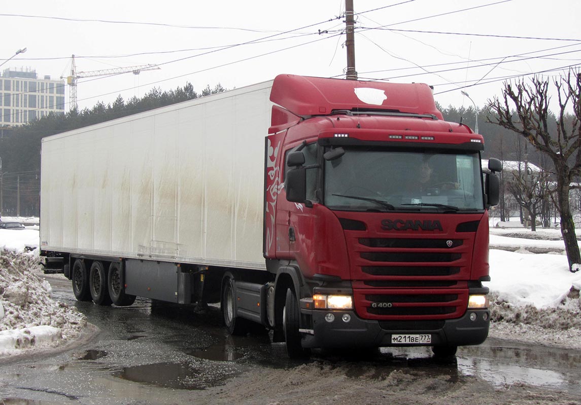 Москва, № М 211 ВЕ 777 — Scania ('2013) G400