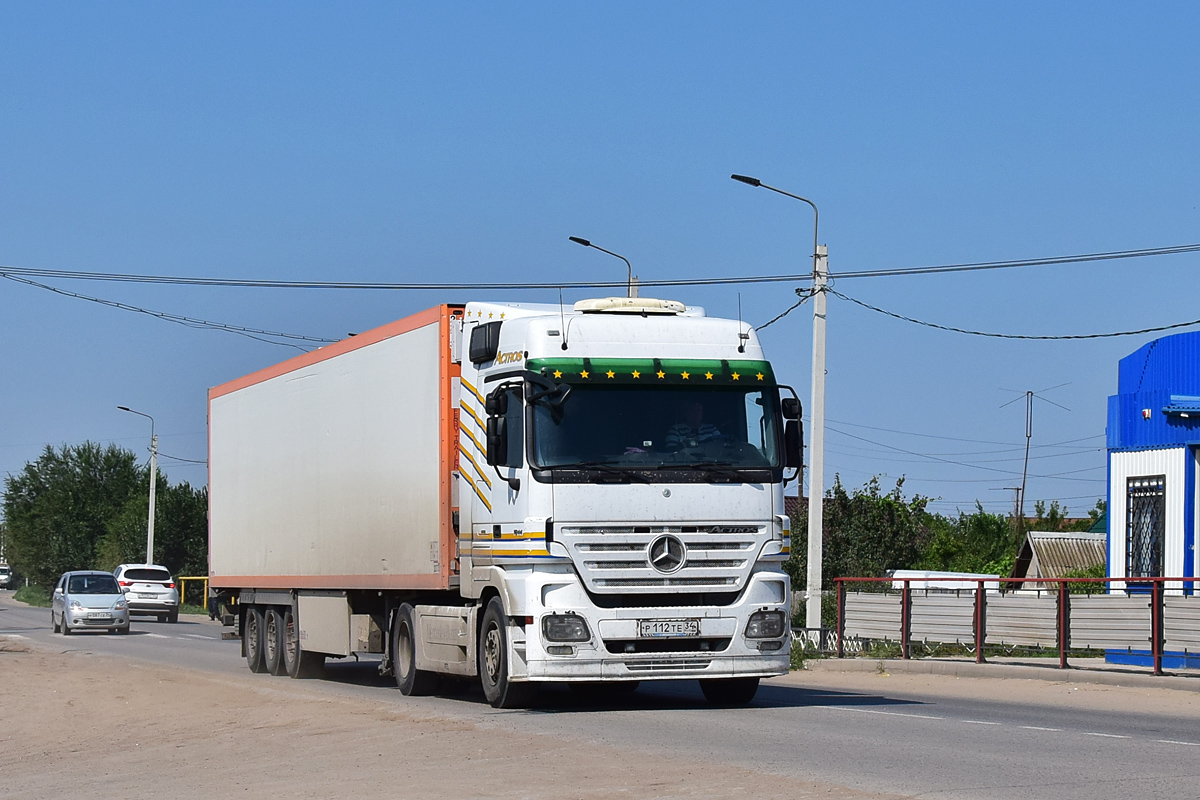 Волгоградская область, № Р 112 ТЕ 34 — Mercedes-Benz Actros ('2003) 1844