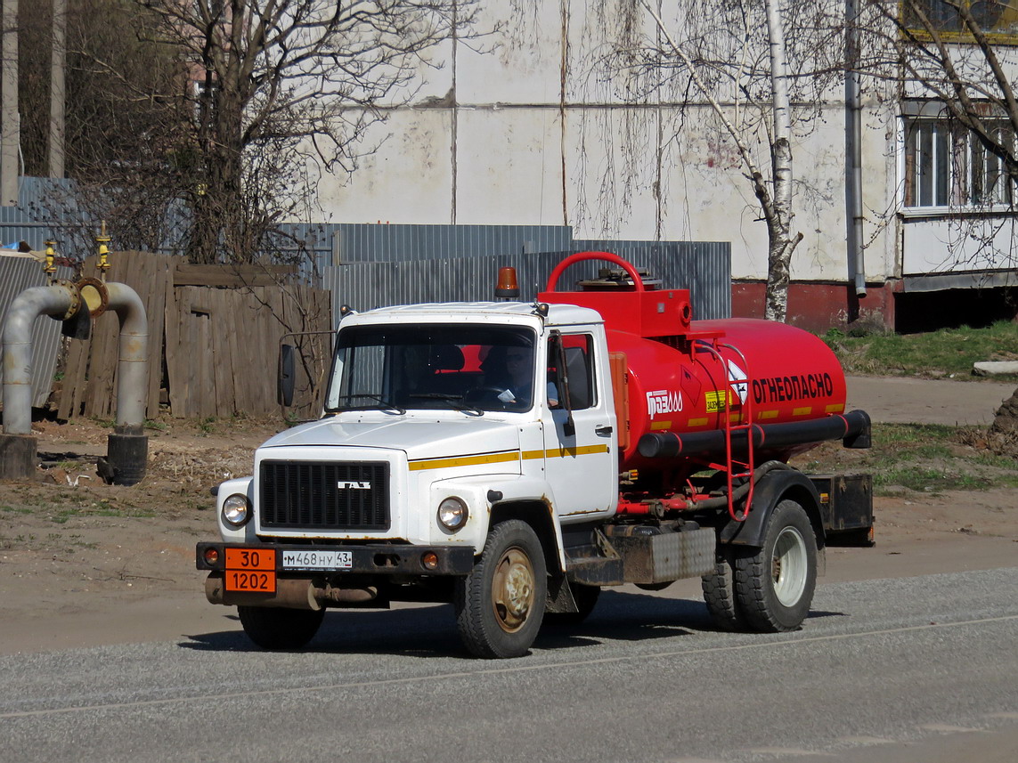 Кировская область, № М 468 НУ 43 — ГАЗ-3309