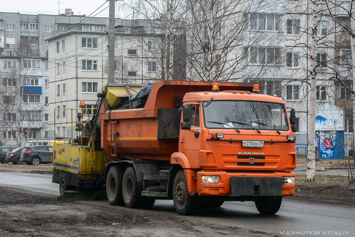 Архангельская область, № К 010 ВК 29 — КамАЗ-65115-N3(78)