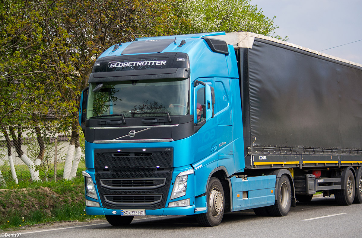 Львовская область, № ВС 6323 НО — Volvo ('2012) FH.500