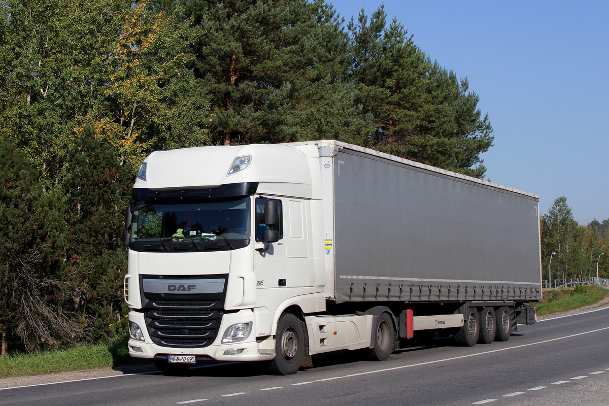 Польша, № WGM 42695 — DAF XF Euro6 FT