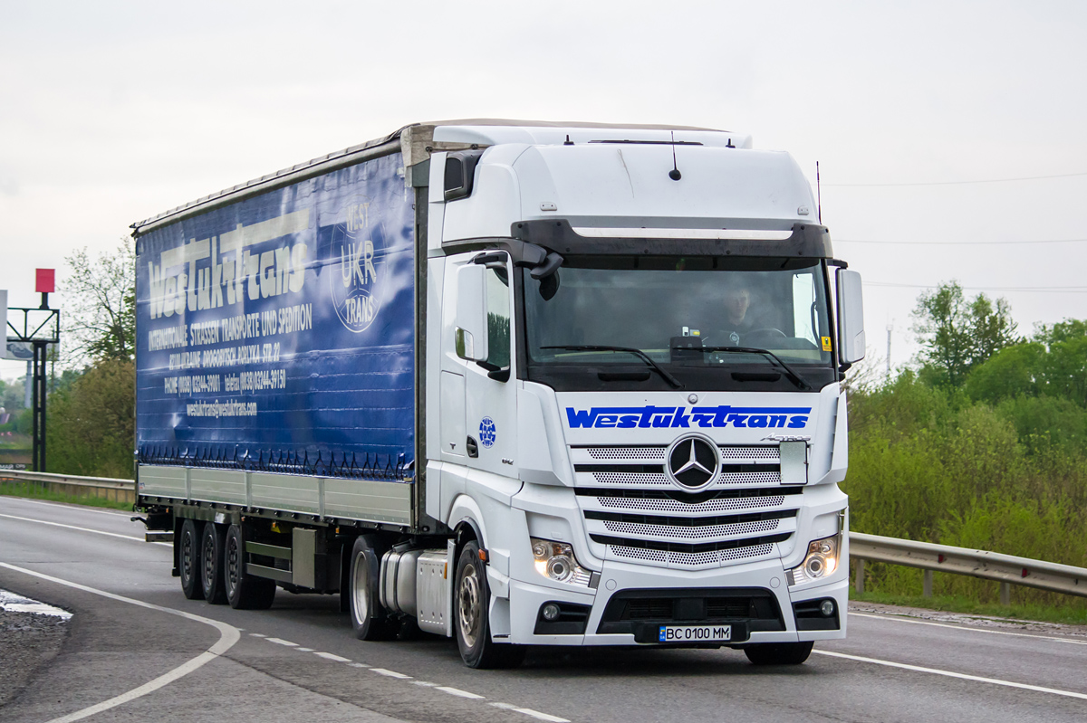 Львовская область, № ВС 0100 ММ — Mercedes-Benz Actros ('2011) 1842