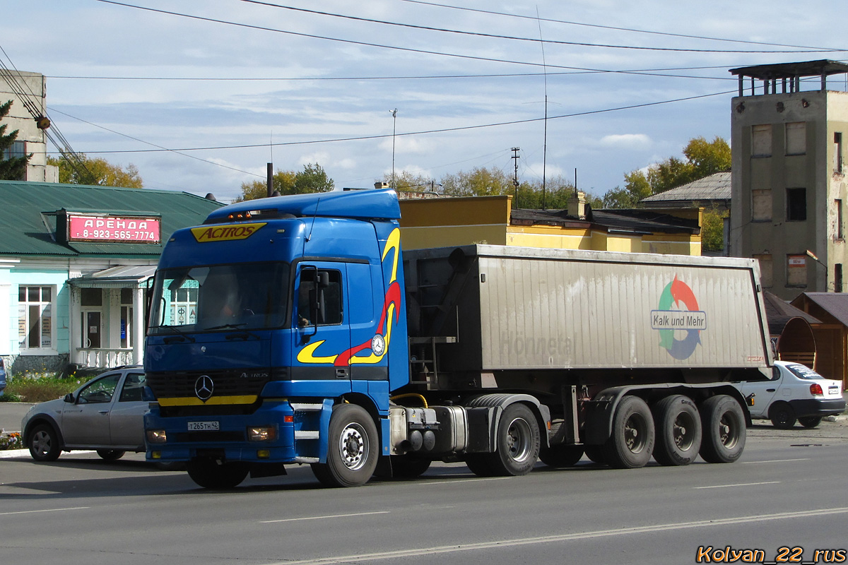 Кемеровская область, № Т 265 ТН 42 — Mercedes-Benz Actros ('1997) 1835