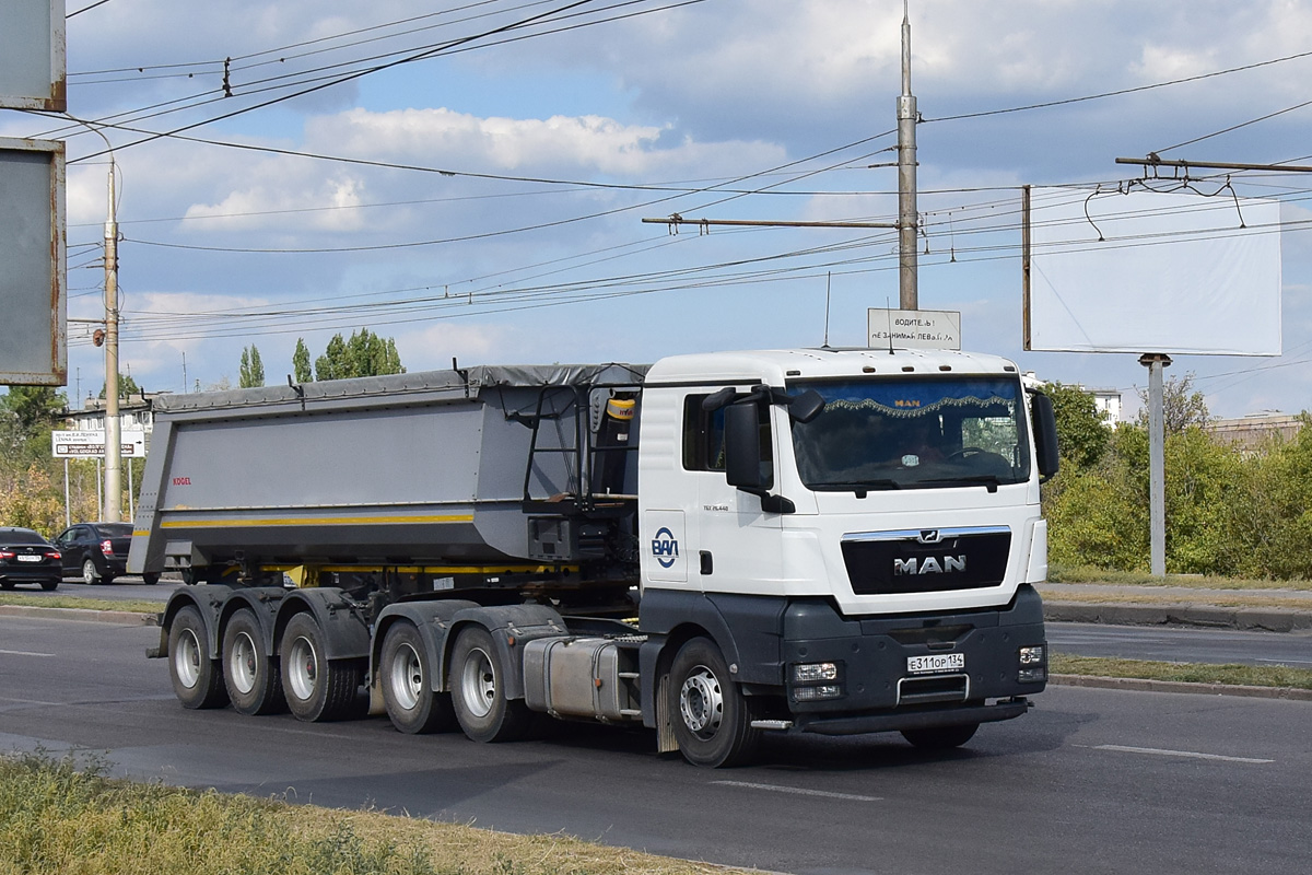 Волгоградская область, № Е 311 ОР 134 — MAN TGX ('2007) 28.440