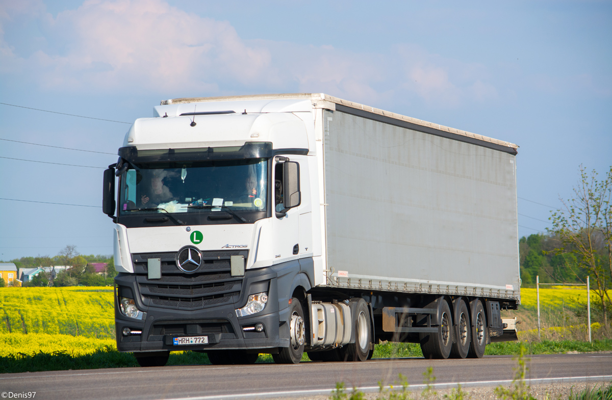 Молдавия, № HRH 772 — Mercedes-Benz Actros ('2011) 1845