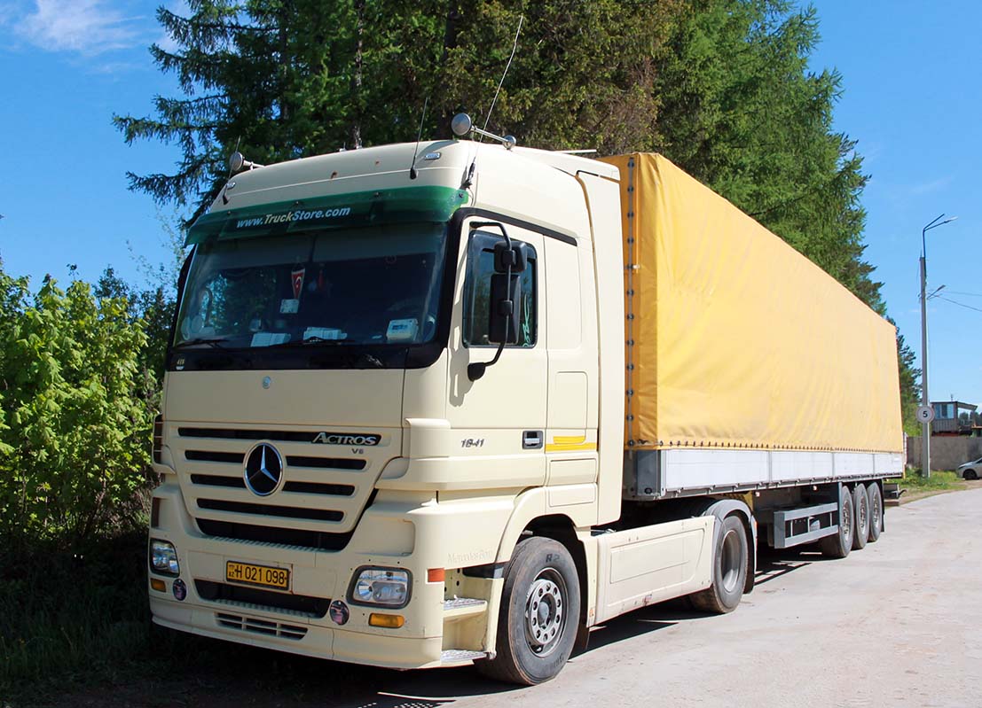 Азербайджан, № H 021 098 — Mercedes-Benz Actros ('2003) 1841