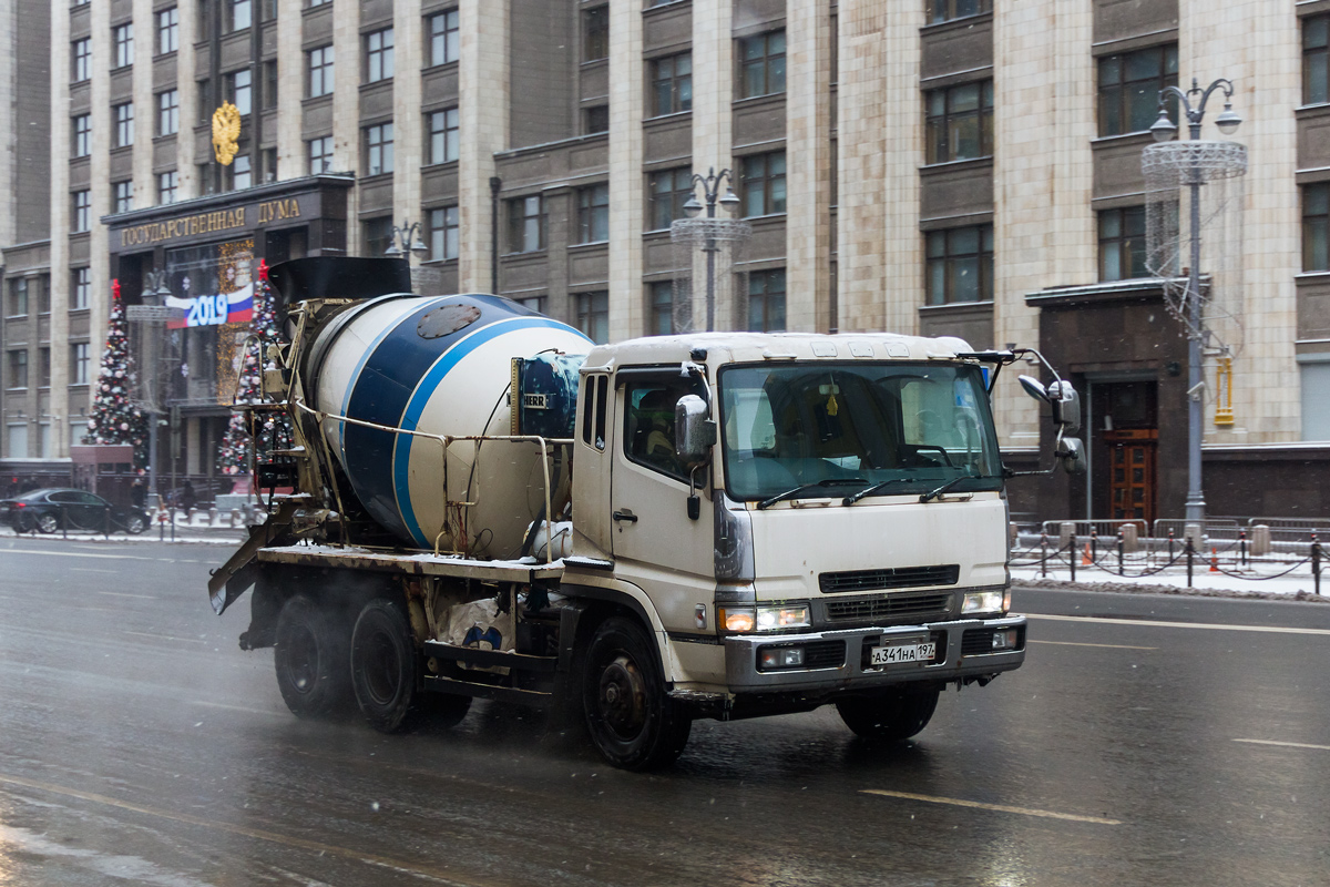 Москва, № А 341 НА 197 — Mitsubishi Fuso Super Great