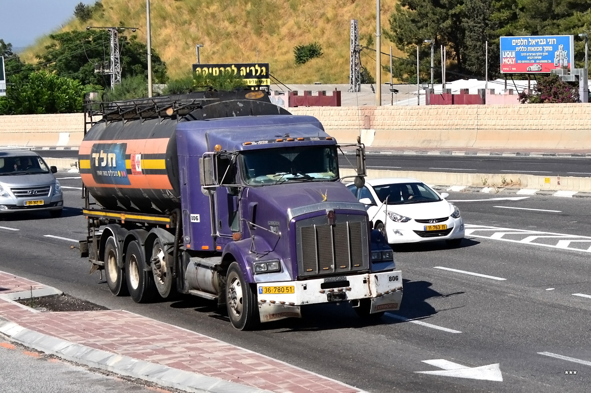 Израиль, № 36-780-51 — Kenworth T800