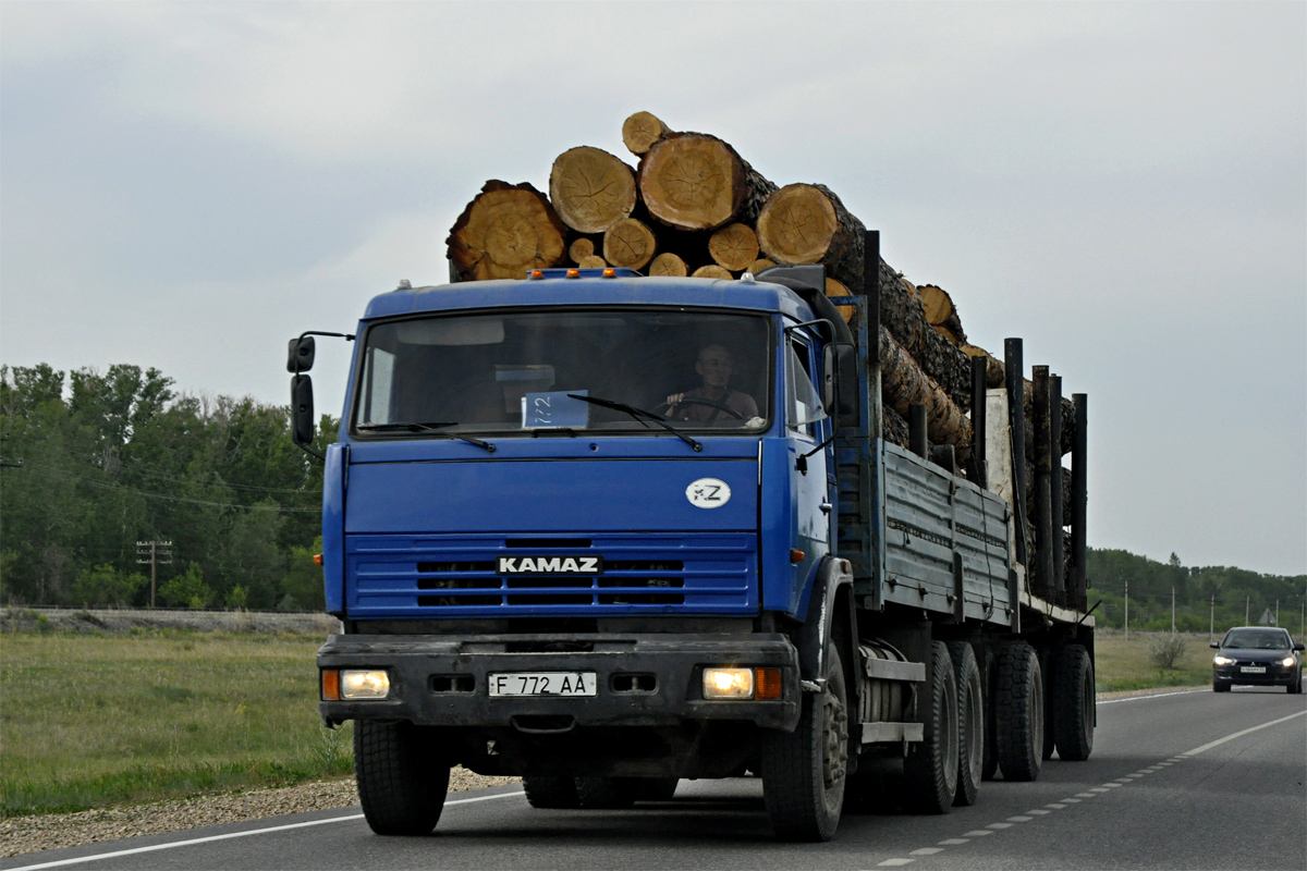 Восточно-Казахстанская область, № F 772 AA — КамАЗ-53215-15 [53215R]