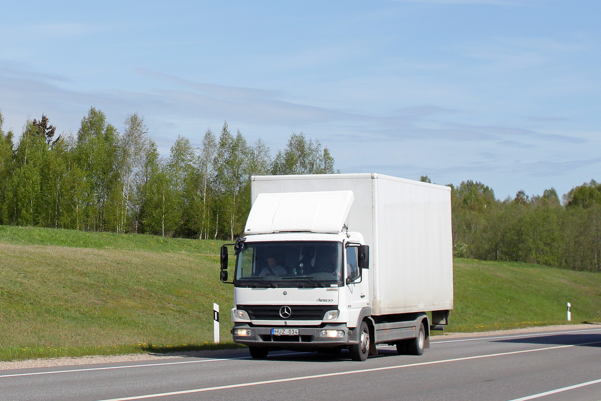 Литва, № HUZ 034 — Mercedes-Benz Atego 816