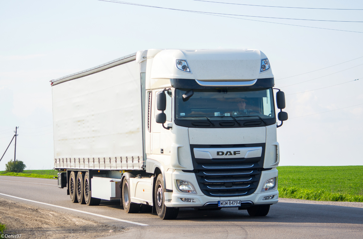 Польша, № WGM 84794 — DAF XF Euro6 FT