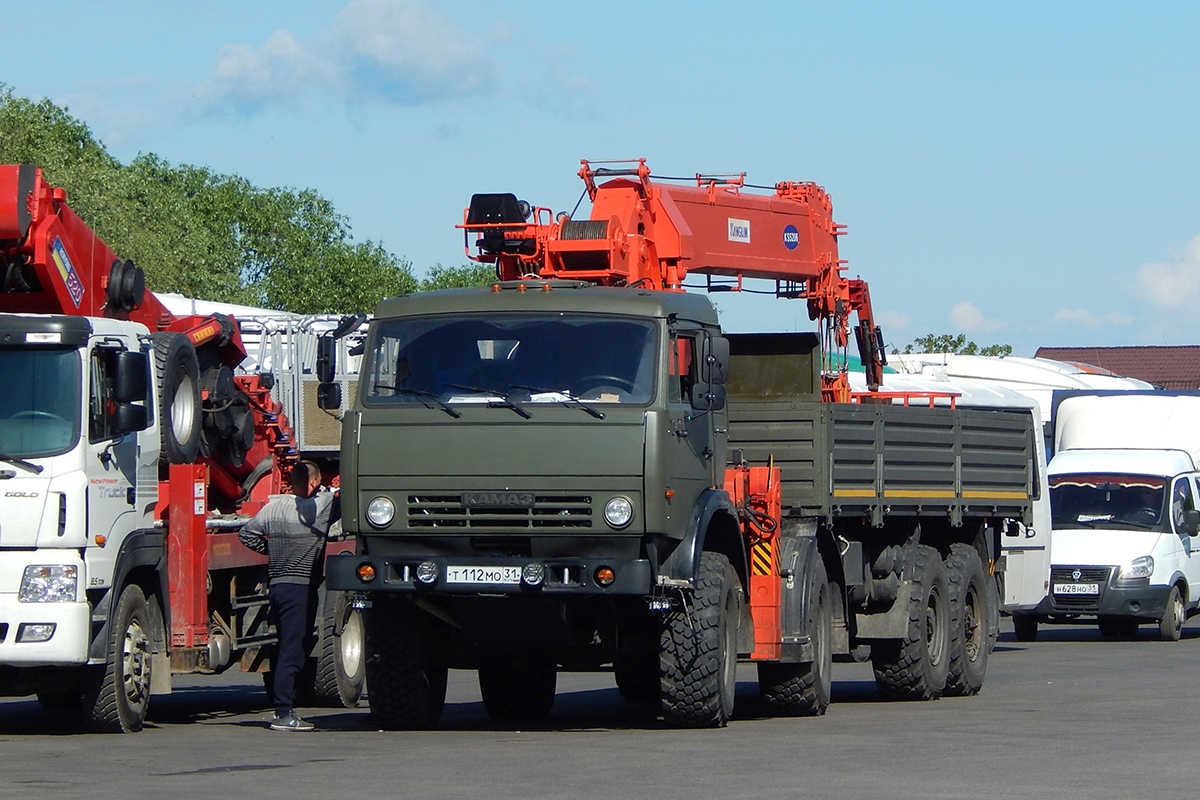 Белгородская область, № Т 112 МО 31 — КамАЗ-63501 (общая модель)