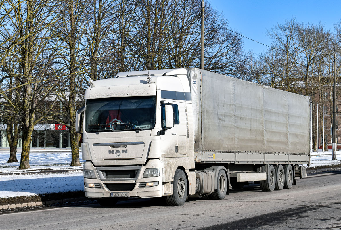 Эстония, № 045 BFK — MAN TGX ('2007) 18.440