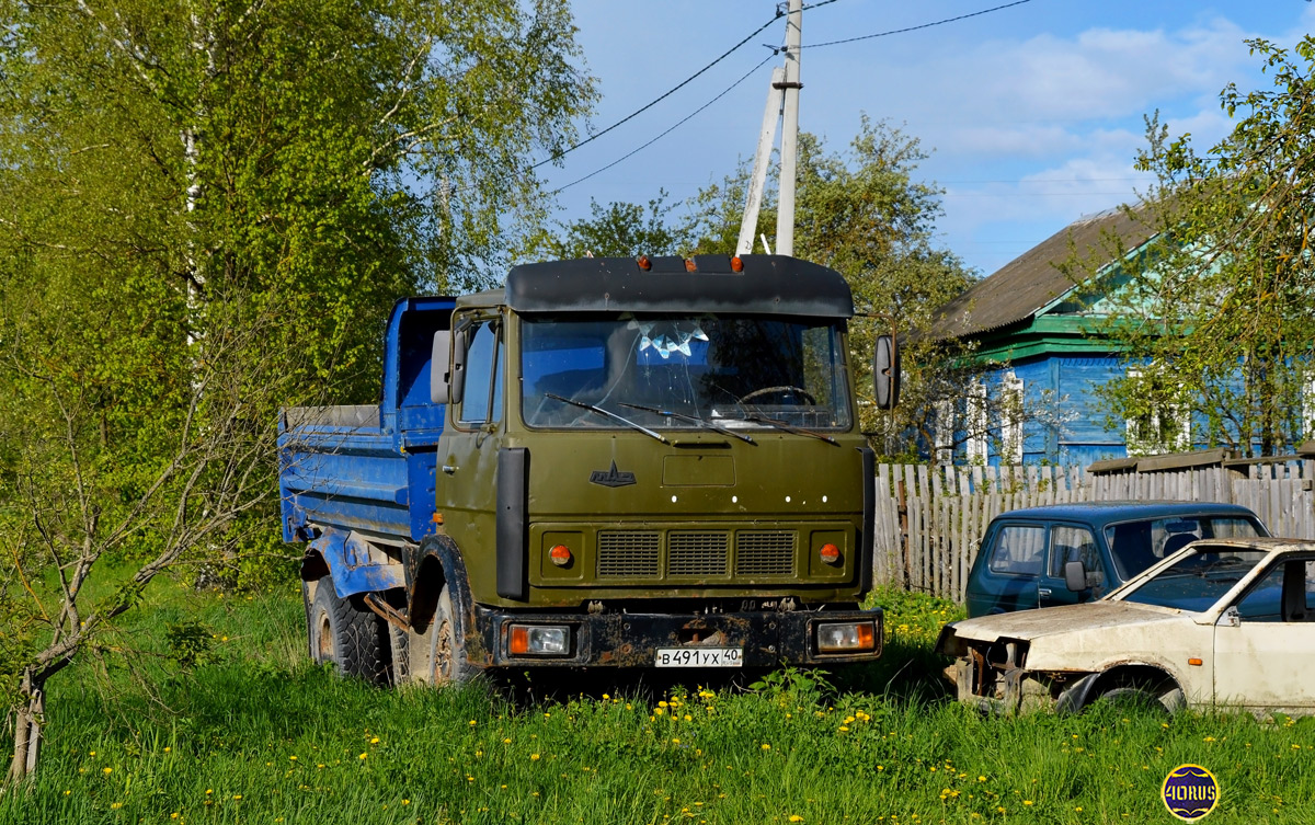 Калужская область, № В 491 УХ 40 — МАЗ-54331