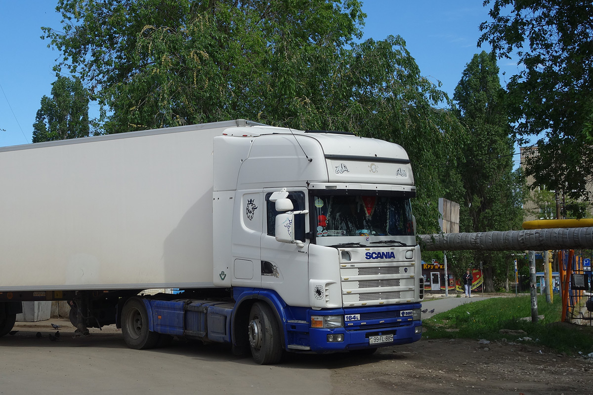 Азербайджан, № 99-FL-885 — Scania ('1996) R164L