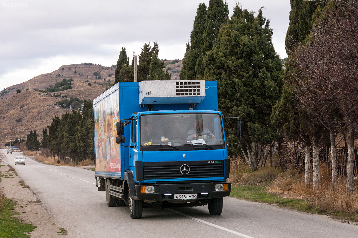 Севастополь, № А 316 ЕМ 92 — Mercedes-Benz LK 814