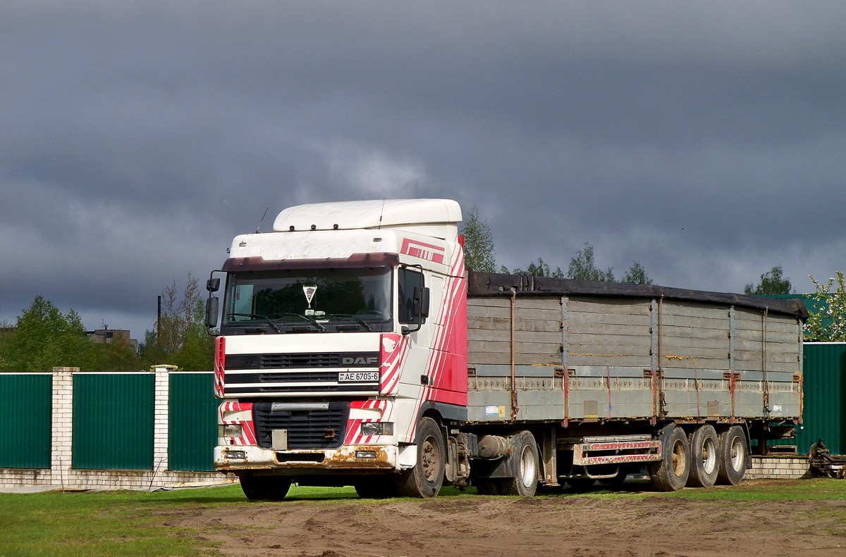 Могилёвская область, № АЕ 6705-6 — DAF 95XF FT