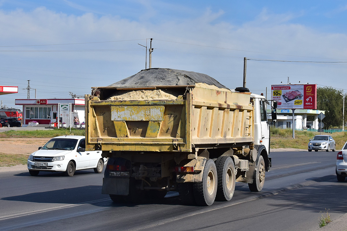 Волгоградская область, № ВК 308 Х 36 — МАЗ-5516 (общая модель)