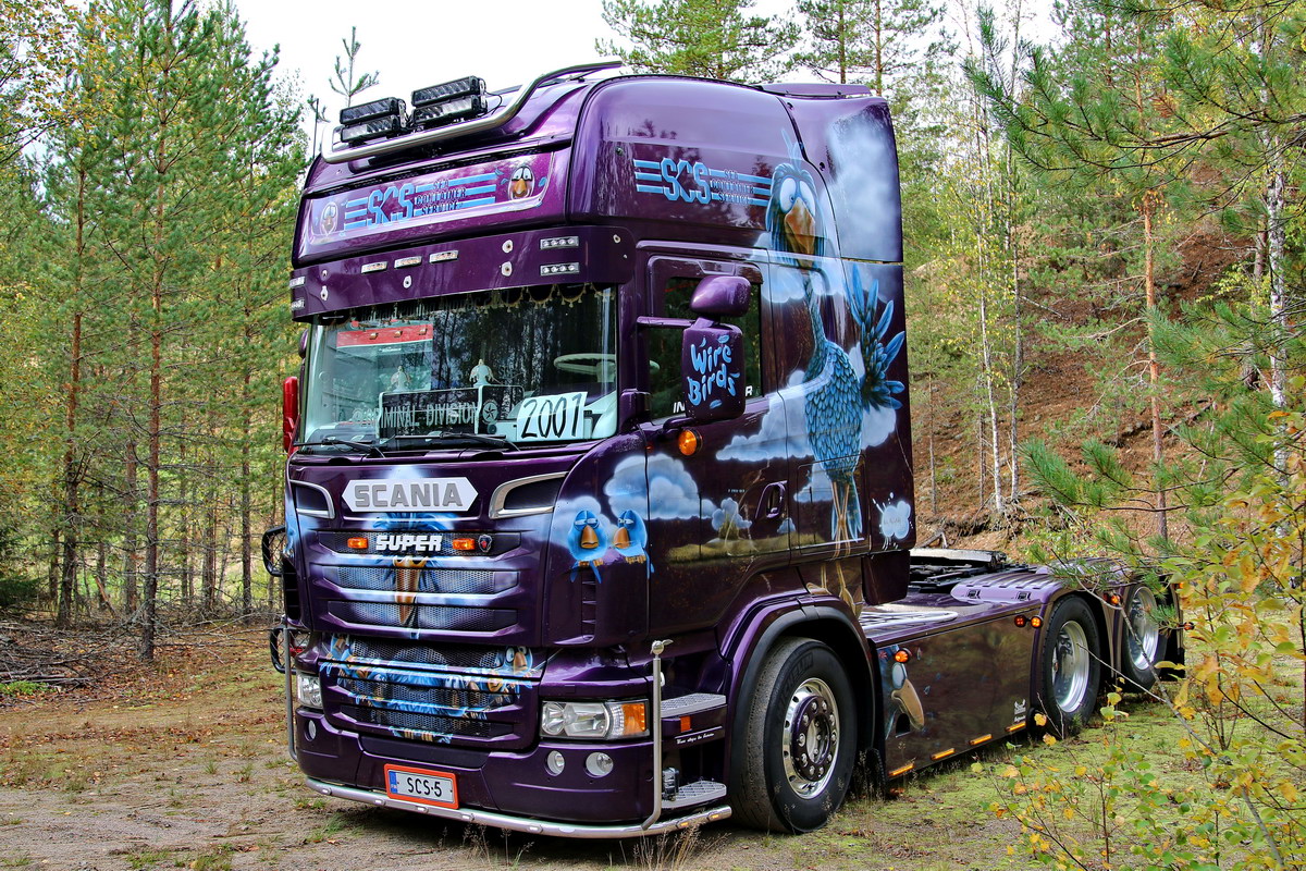 Финляндия, № SCS-5 — Scania ('2009) R580