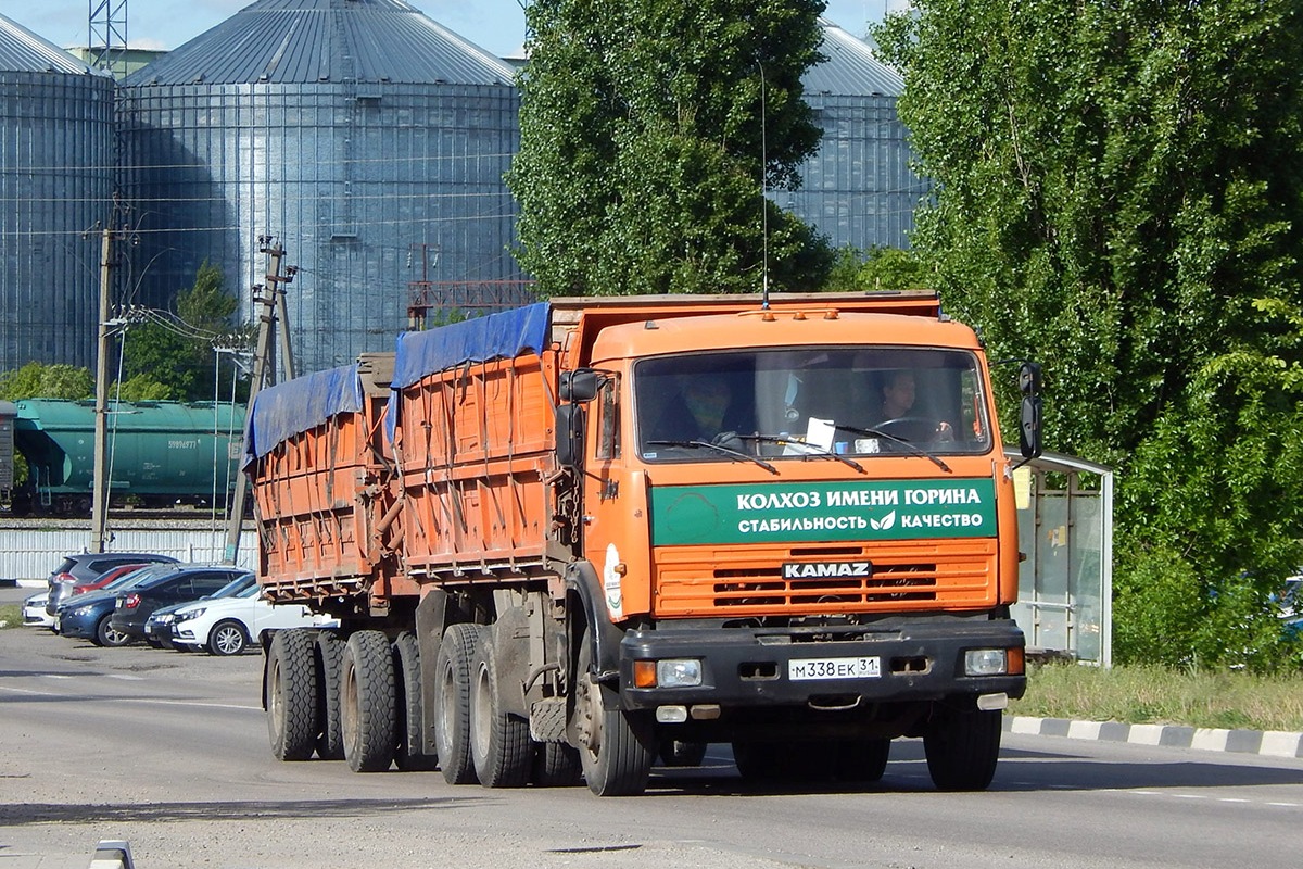 Белгородская область, № М 338 ЕК 31 — КамАЗ-65115-15 [65115R]