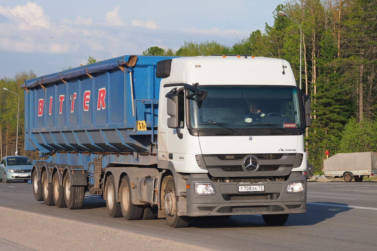 Тюменская область, № Т 708 ЕК 72 — Mercedes-Benz Actros ('2009) 2644