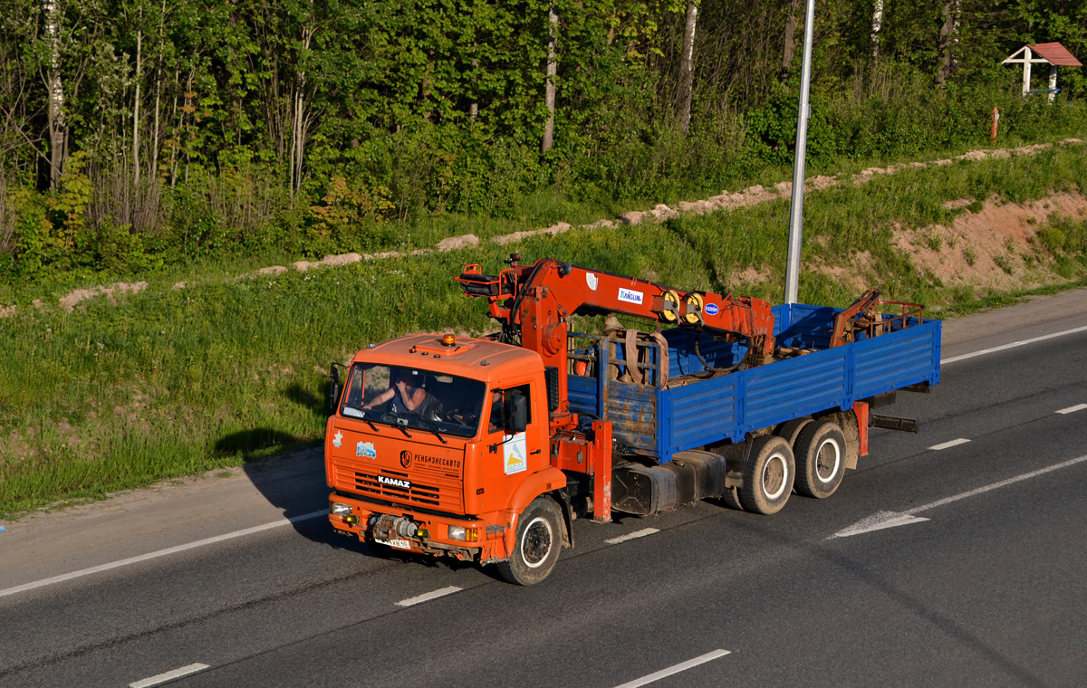 Калужская область, № Н 444 ХВ 40 — КамАЗ-65117 (общая модель)