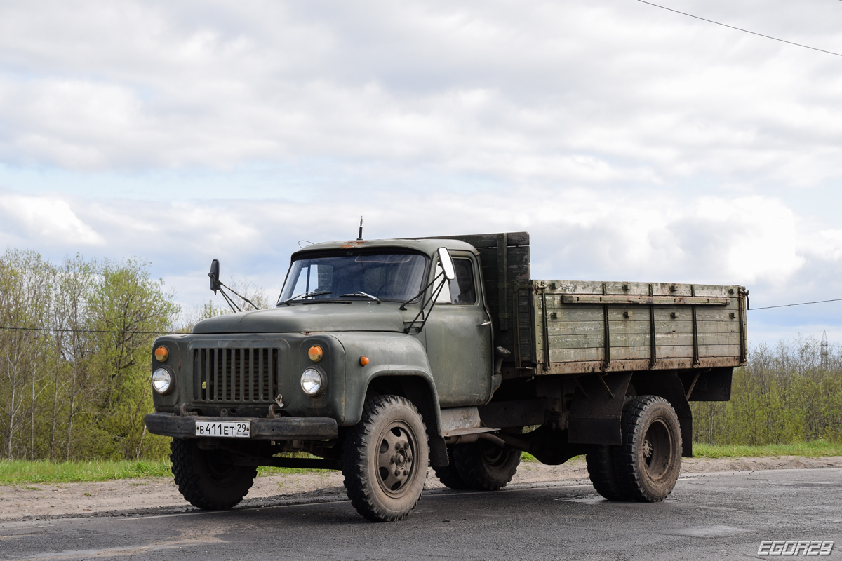 Архангельская область, № В 411 ЕТ 29 — ГАЗ-52-01