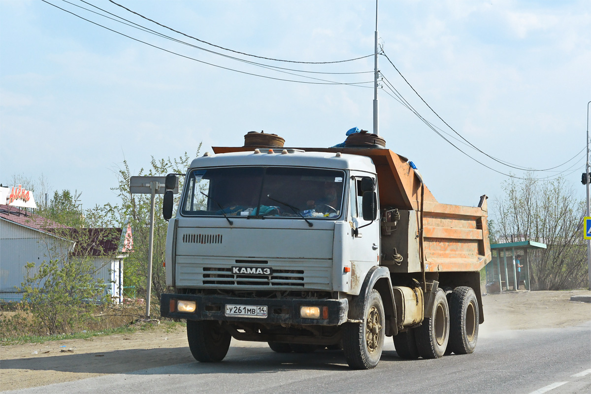 Саха (Якутия), № У 261 МВ 14 — КамАЗ-55111-02 [55111C]