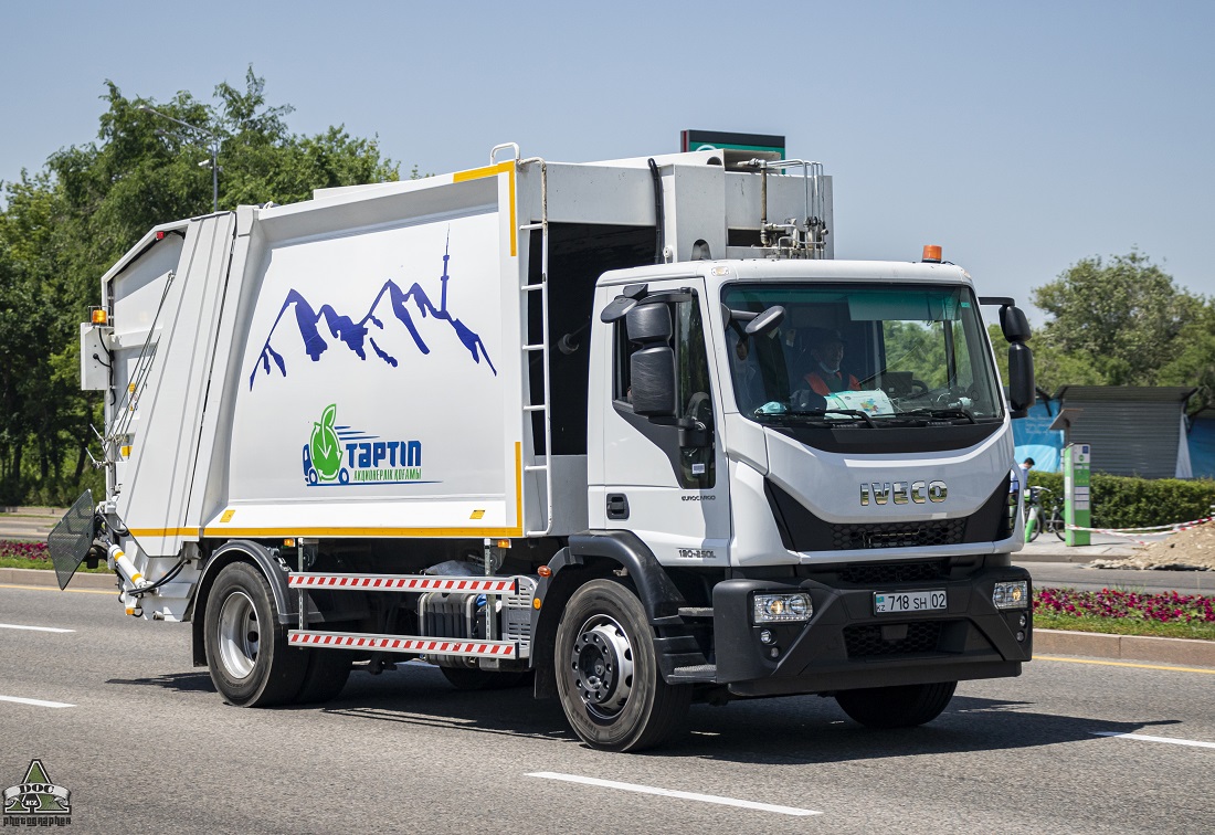 Алматы, № 718 SH 02 — IVECO EuroCargo ('2015)