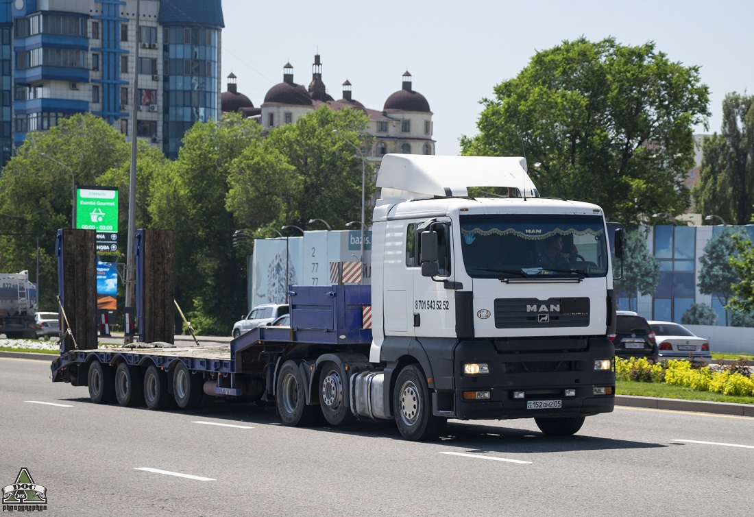 Алматинская область, № 152 QHZ 05 — MAN TGA (общая модель)