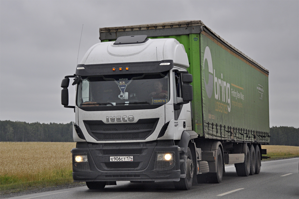 Челябинская область, № Е 906 СТ 174 — IVECO Stralis ('2012) 460