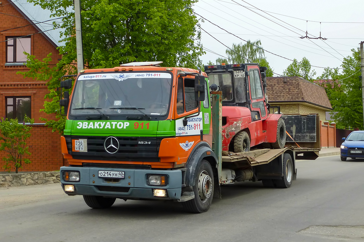 Калужская область, № О 214 УН 40 — Mercedes-Benz SK 1834