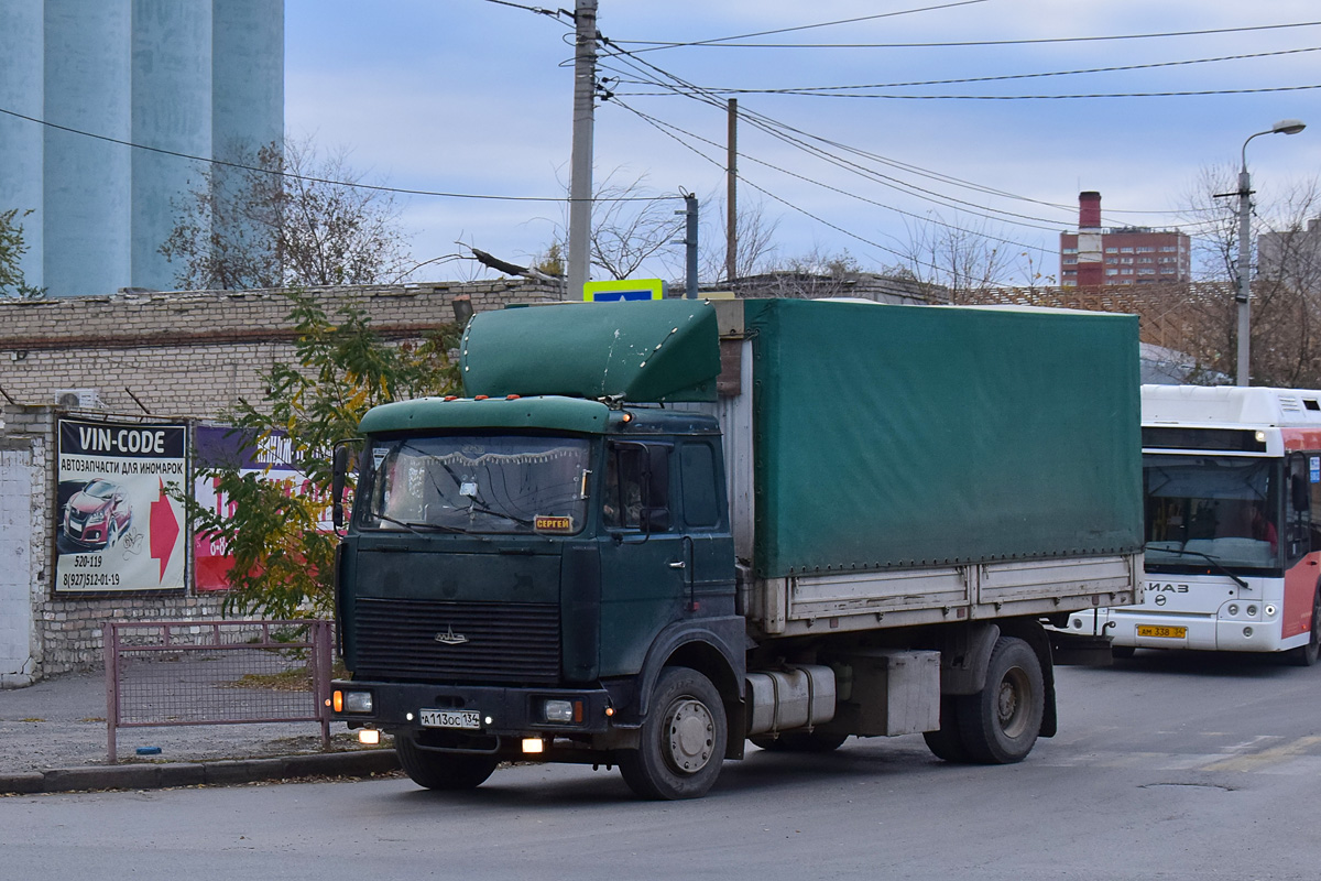 Волгоградская область, № А 113 ОС 134 — МАЗ-53366