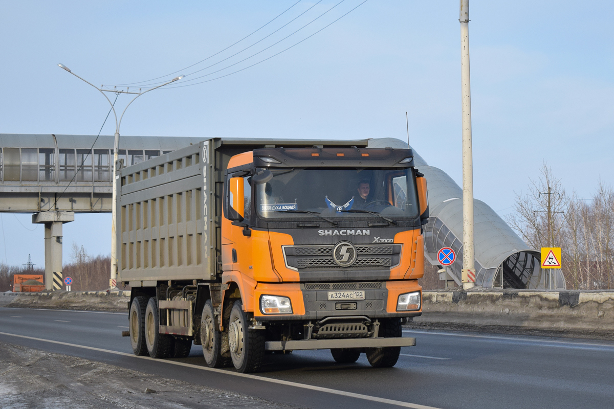 Алтайский край, № А 324 АС 122 — Shaanxi Shacman X3000 SX3318