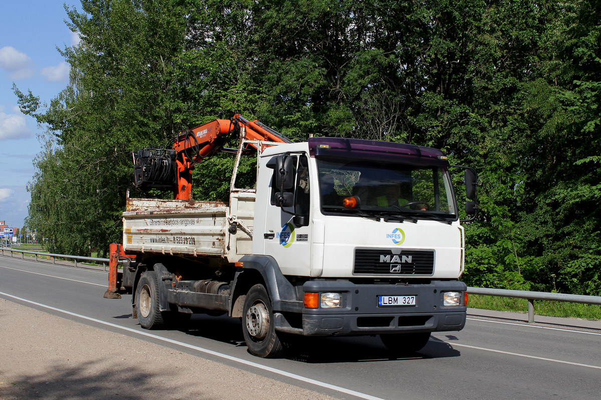 Литва, № LBM 327 — MAN L2000 (общая модель)