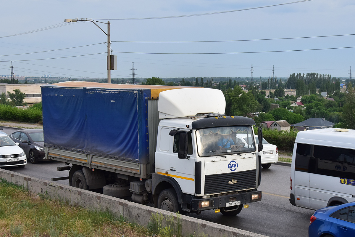 Волгоградская область, № Р 100 РК 34 — МАЗ-5336A5