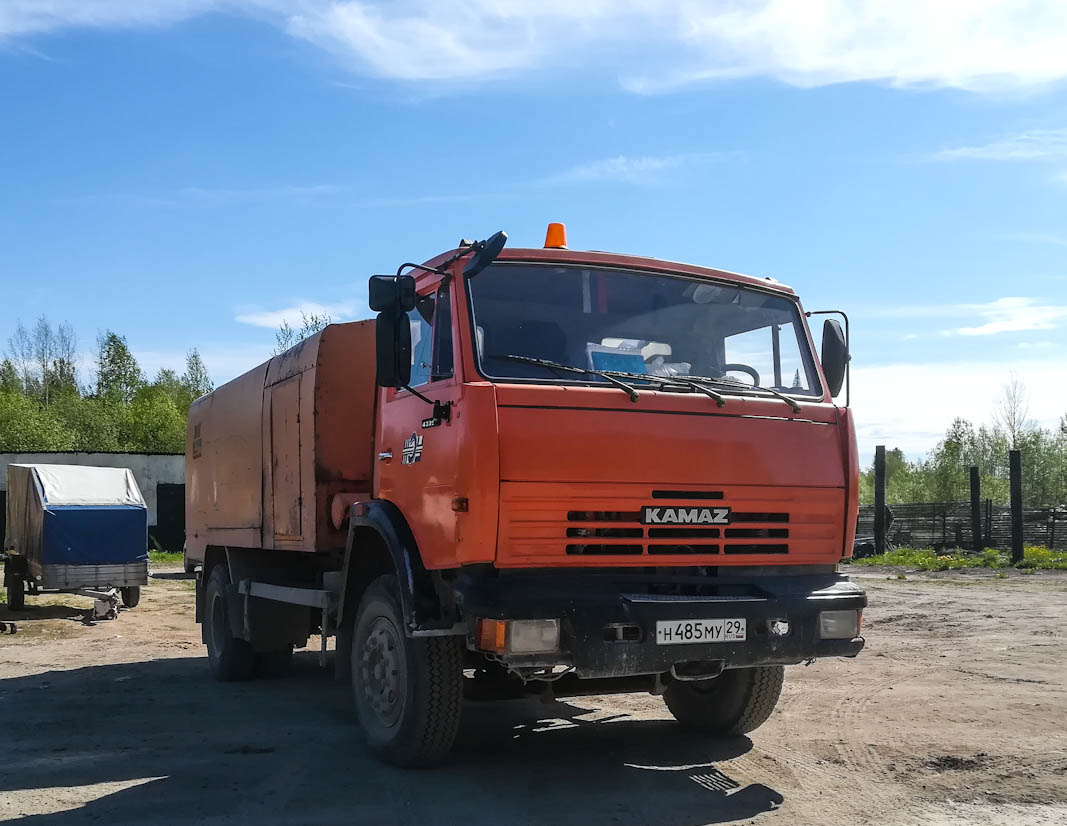 Архангельская область, № Н 485 МУ 29 — КамАЗ-43253-15 [43253R]