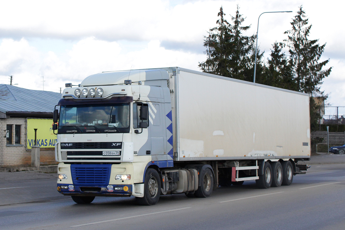 Калининградская область, № С 058 ВН 39 — DAF XF95 FT