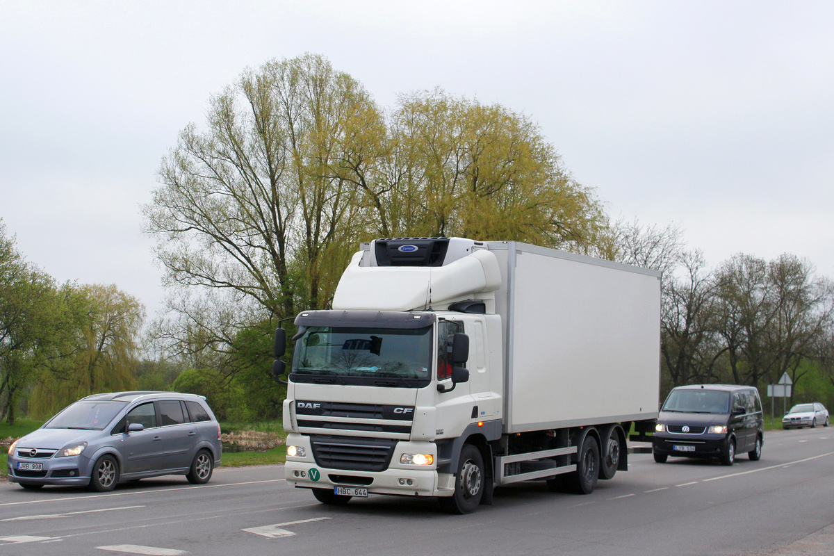 Литва, № HBC 644 — DAF CF85 FAR