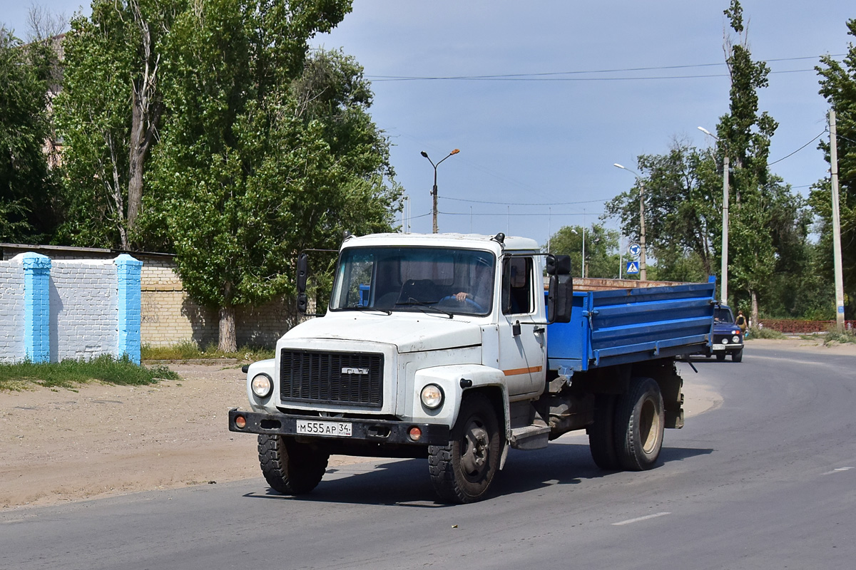 Волгоградская область, № М 555 АР 34 — ГАЗ-3309