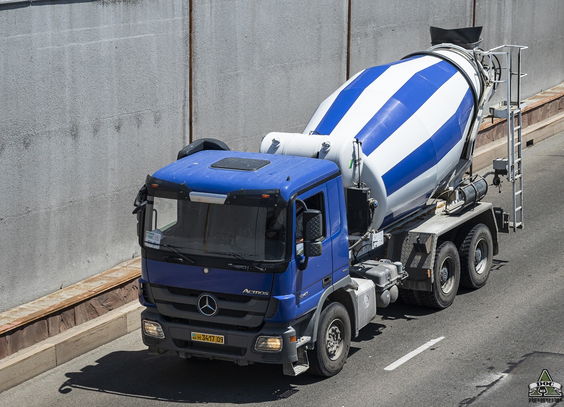 Карагандинская область, № H 3417 09 — Mercedes-Benz Actros ('2009) 3341