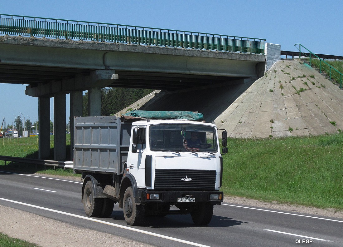 Витебская область, № АВ 7382-2 — МАЗ-5551 (общая модель)