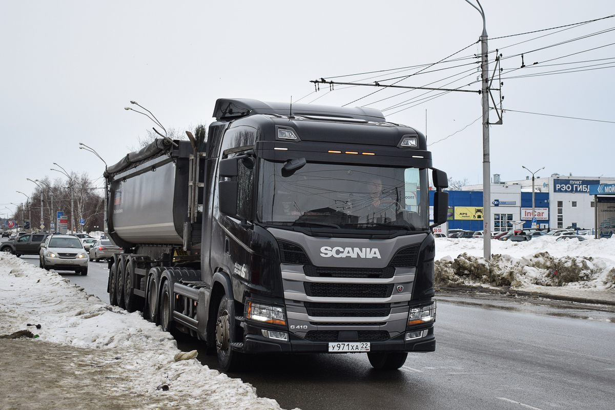 Алтайский край, № У 971 ХА 22 — Scania ('2016) G410