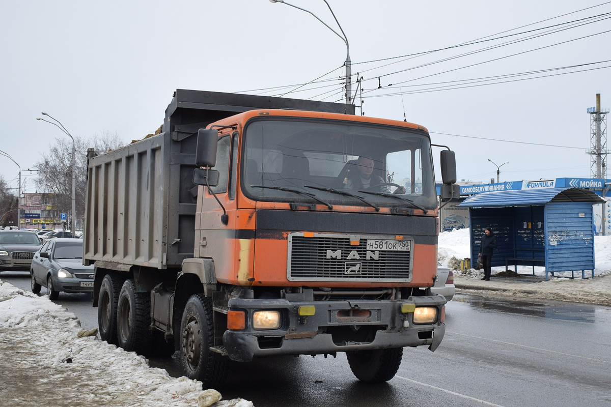 Алтайский край, № Н 581 ОК 750 — MAN F90 24.xxx (общая)