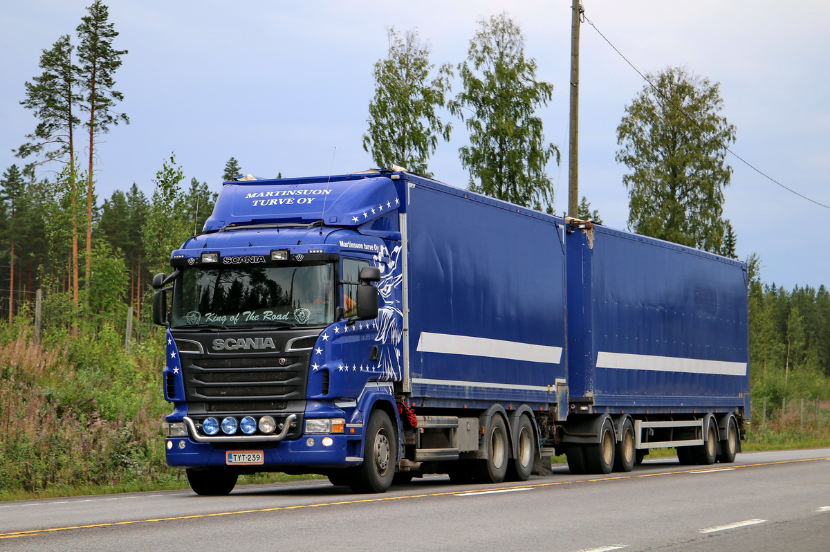 Финляндия, № TYT-239 — Scania ('2009, общая модель)